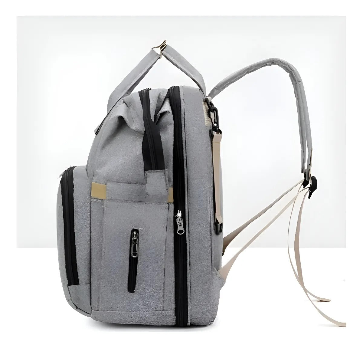 Mochila Pañalera Multifuncional con Cambiador | Práctica, Moderna y Espaciosa.